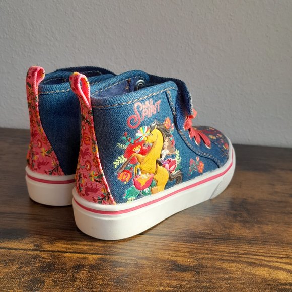 NWT Spirit High Top Sneakers- Toddler 11- High-tops- NEW Velcro - Picture 6 of 6